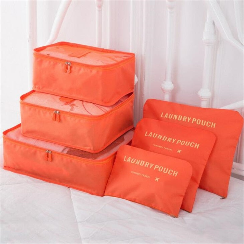 Bolsa para Viagem Travel - Kit 6 peças