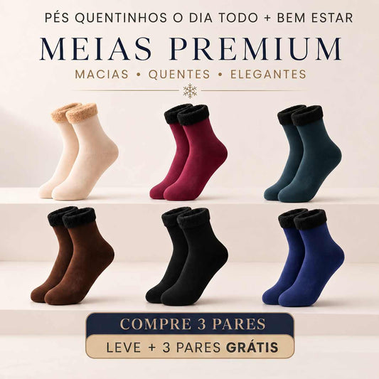 Meia Nuvem Premium - Pague 3 Leve +3 Grátis *OFERTA RELÂMPAGO*