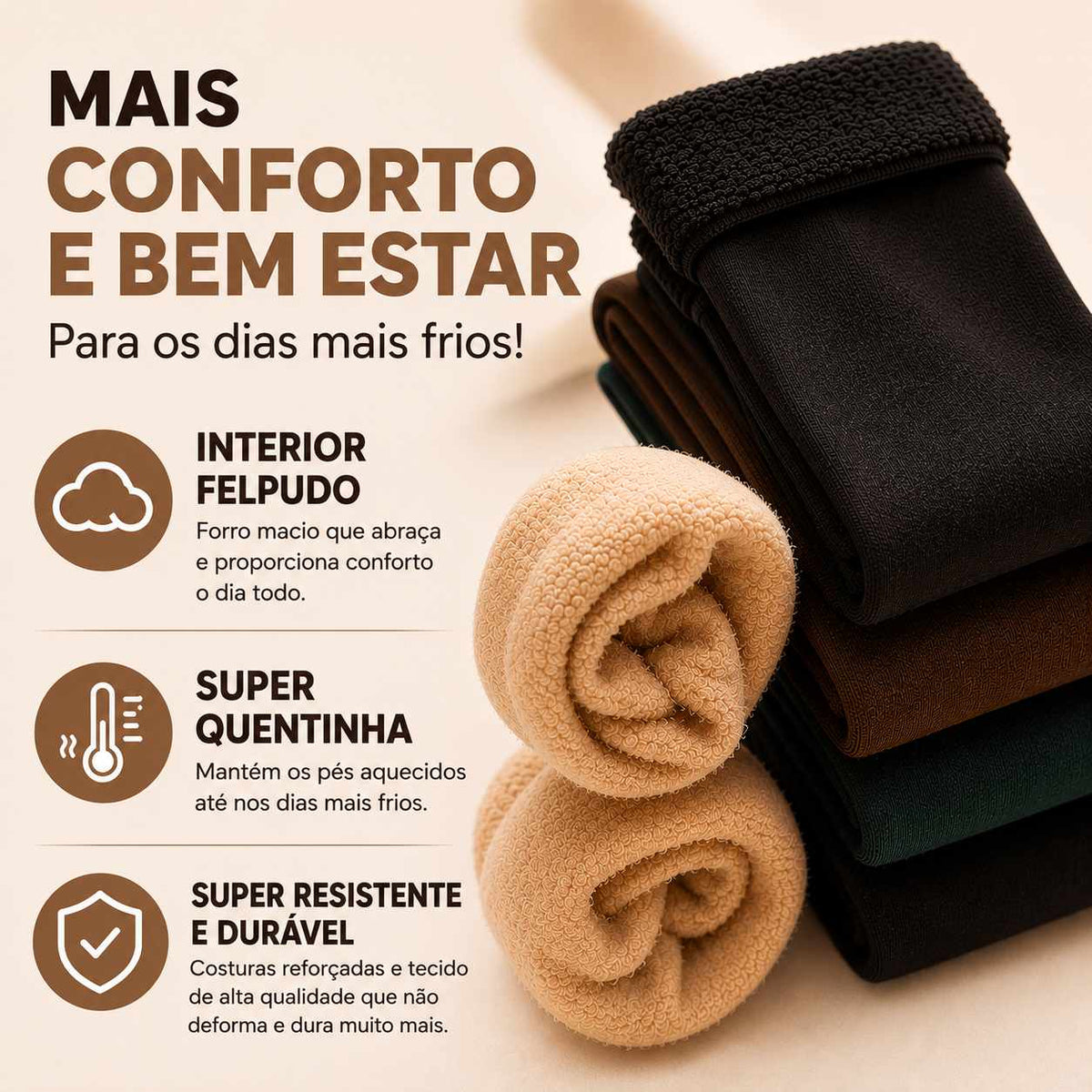 Meia Nuvem Premium - Pague 3 Leve +3 Grátis *OFERTA RELÂMPAGO*