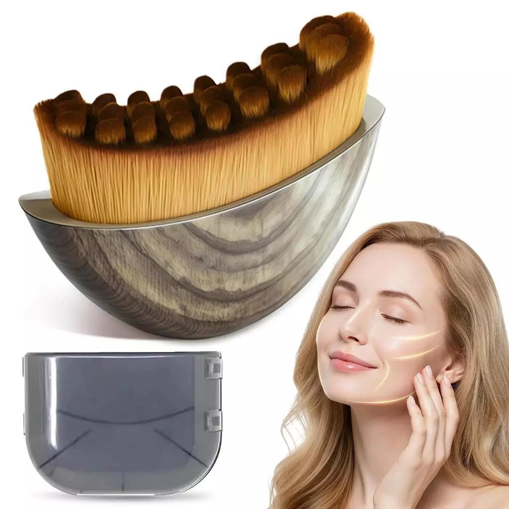 Escova Rejuvenescedora Facial · Ativa Circulação, Suaviza Linhas e Modela