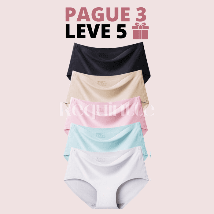 Calcinhas ComfortPlus [LEVE 10 PAGUE 5]