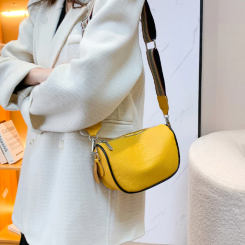 Bolsa de Couro Feminina Lunna