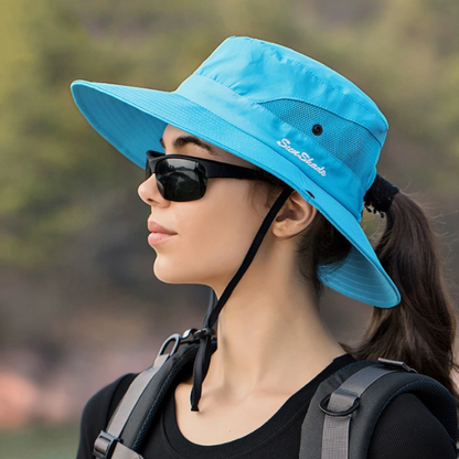 Chapéu de praia com proteção UV Sun Elegance
