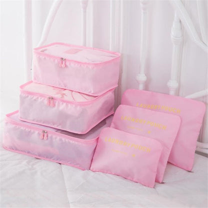 Bolsa para Viagem Travel - Kit 6 peças