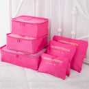 Bolsa para Viagem Travel - Kit 6 peças