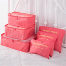 Bolsa para Viagem Travel - Kit 6 peças