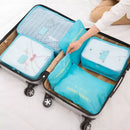 Bolsa para Viagem Travel - Kit 6 peças