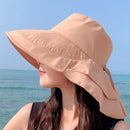 Chapéu de Praia Feminino Fashion Summer