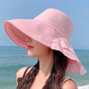 Chapéu de Praia Feminino Fashion Summer