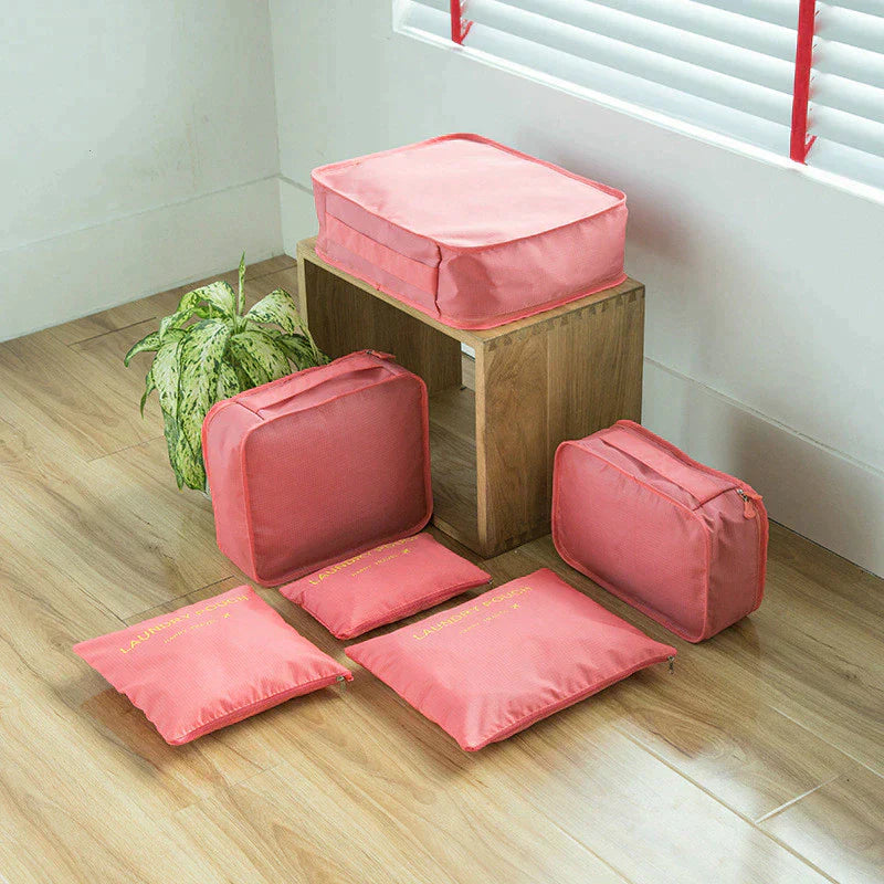 Bolsa para Viagem Travel - Kit 6 peças