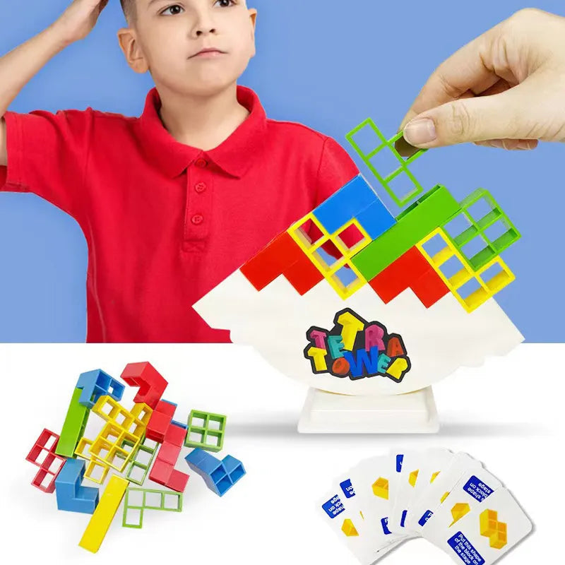 Jogo de Tetris em Equipe para Crianças e Adultos