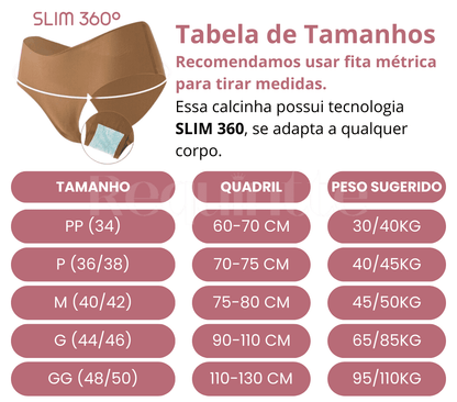 Calcinhas ComfortPlus [LEVE 10 PAGUE 5]